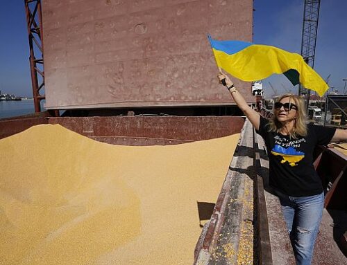 Ukraine and Slovakia reach deal on grain as Brussels threatens legal action against unilateral bans
