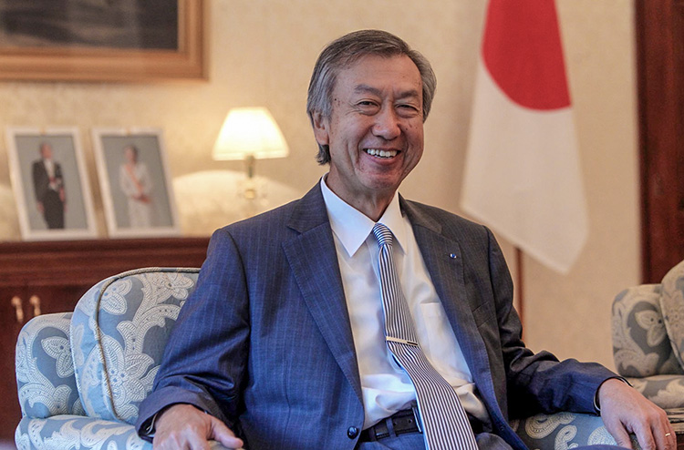 Dr. Makio Miyagawa, Ambassador of Japan