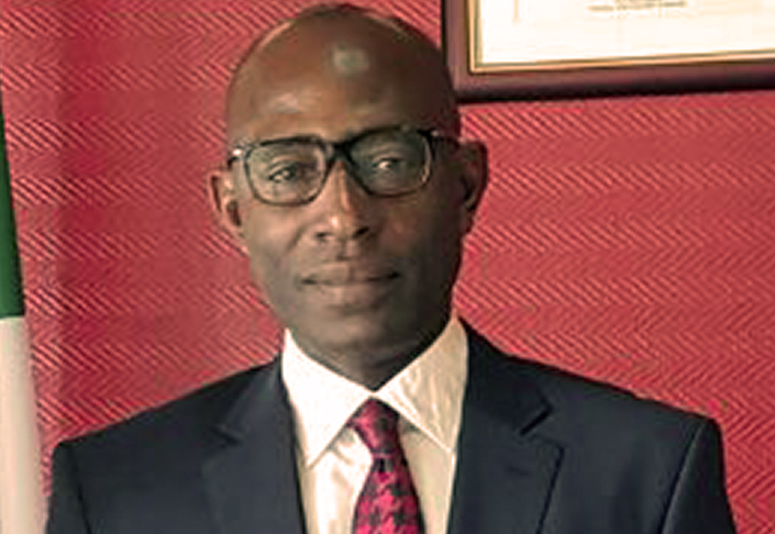 Ferdinand O. Nwonye, Minister CounsellorAg High Commissioner of Nigeria in Rwanda