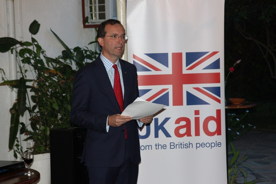 Fergus Cochrane-Dyet, British High Commissioner to Zambia