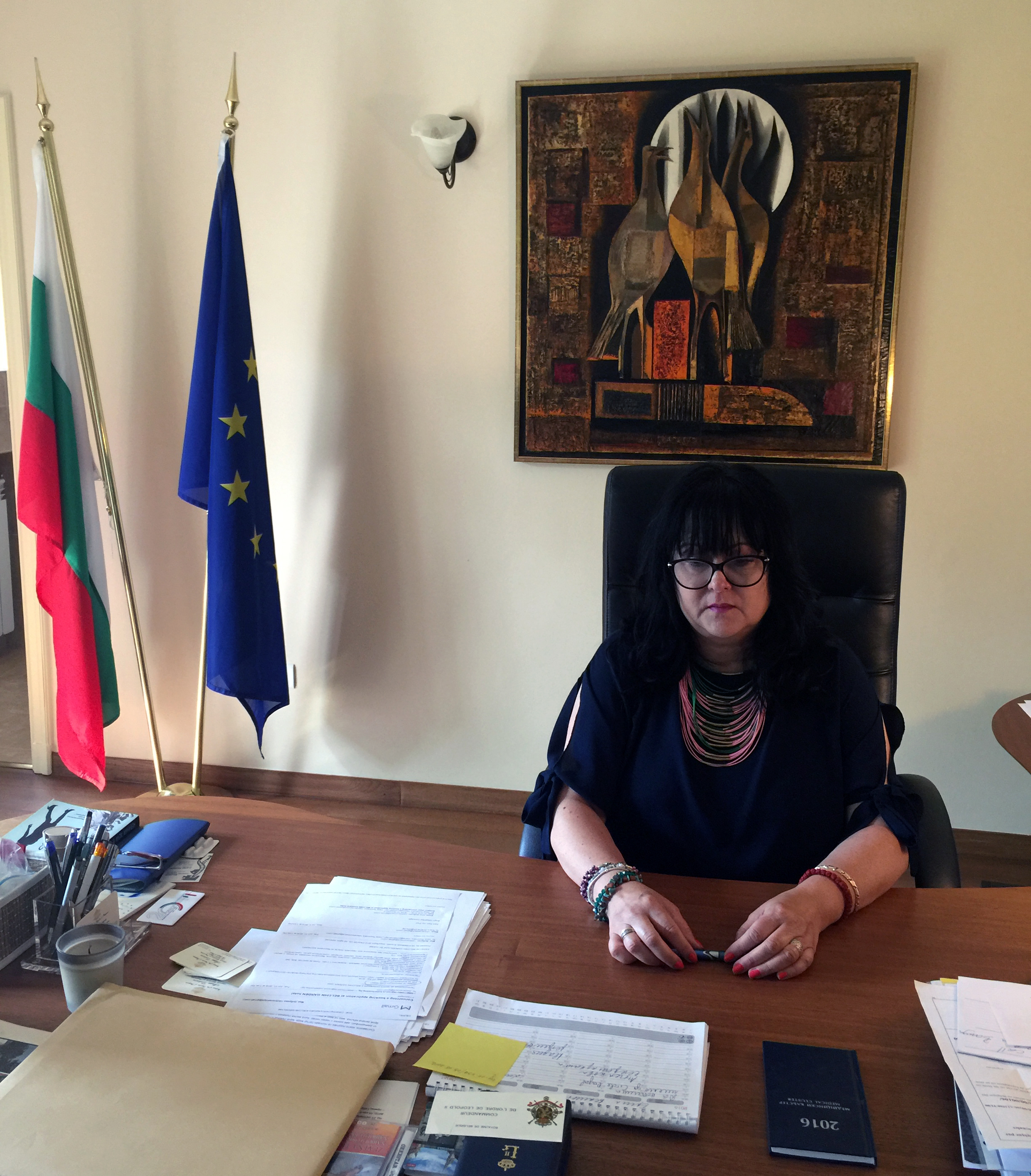 Maya Dobreva, Ambassador of the Republic of Bulgaria to Belgium