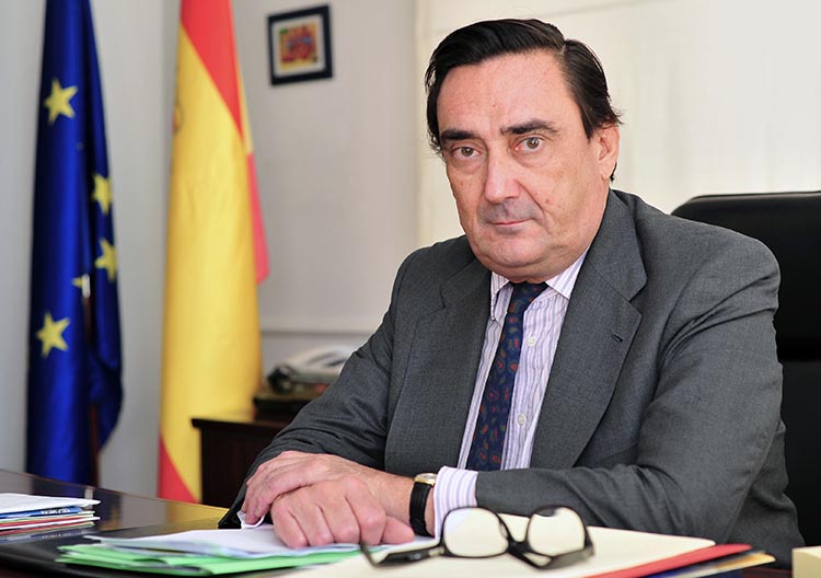 Ramon Abaroa Carranza, Ambassador of the Kingdom of Spain
